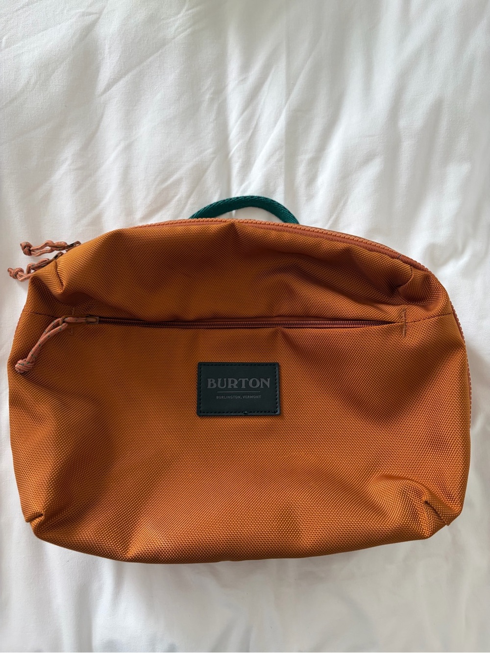 Burton Travel Pouch in Rust Orange 8L